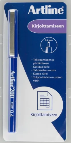 Artline Kuitukyna 200 0,4Mm Sininen