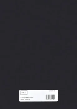 Askartelukartonki A4 220 Gsm Musta 10 Ark/Pss