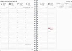 Burde Kalenteri 2024 Business Savanna Sininen