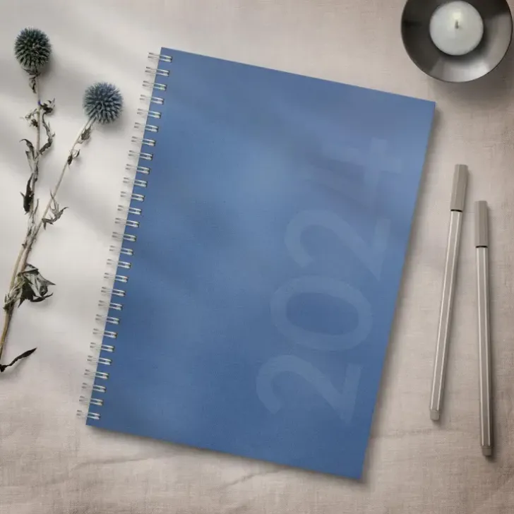 Burde Kalenteri 2024 Business Savanna Sininen