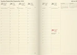 Burde Kalenteri 2024 Business Forma Deluxe Oranssi