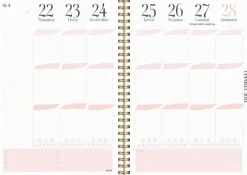 Burde Kalenteri 2024 Life Planner Pink