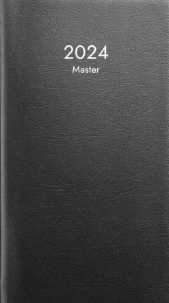 Burde Kalenteri 2024 Master Musta Muovikansi