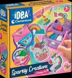 Clementoni Crazy Chic Sparkly Creations Tarra-Askartelu Fant.