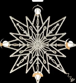 25Cm Filigraani Latvatahtihopea Bioglitteri