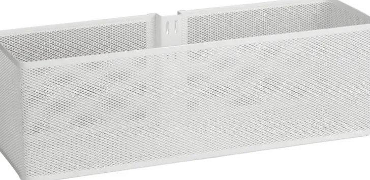 Elfa Seinakori Mesh Suuri, Valkoinen 435X134X140 Mm