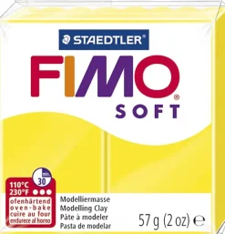 Fimo Soft Muovailumassa, Sitruuna, 57 G