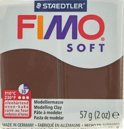 Fimo Soft Muovailumassa, Suklaanruskea, 57 G