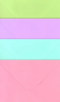 J.K. Primeco C6 Kirjekuorilajitelma Pastelli 20Kpl/Pkt