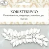 J.K. Primeco Koristekuvio Oksa Valkoinen 5Kpl/Pkt