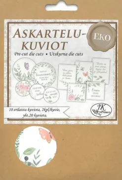 J.K. Primeo Eko Askartelukuvio Lehdet 20Kpl