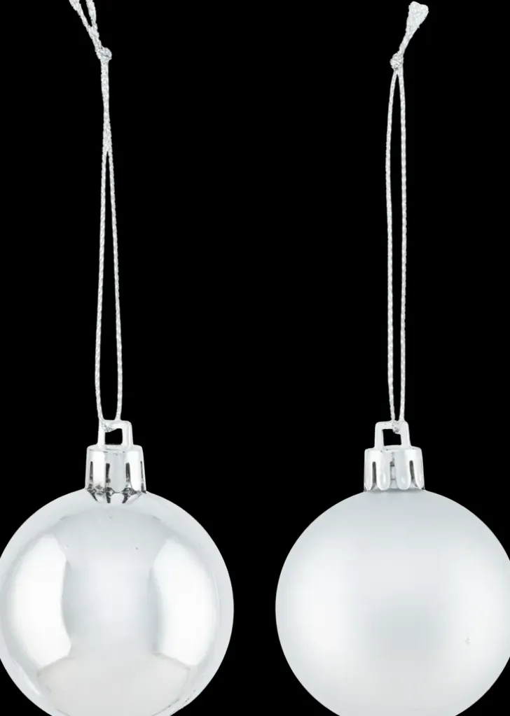 Joulupallo 6 Cm 24 Kpl, Erilaisia