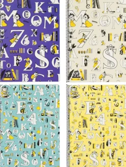 Kierrevihko Muumi Abc A4/80 7X7Mm Ruutu