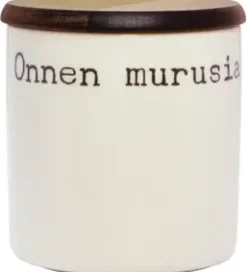 Kultakeramiikka 0,8L Onnen Murusia -Purkki