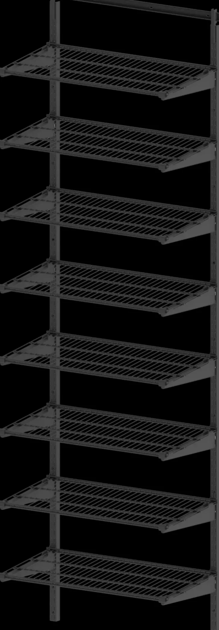 Lanka Ja Muovi Hyllyjarjestelma M600 8 Hyllya Lm 840