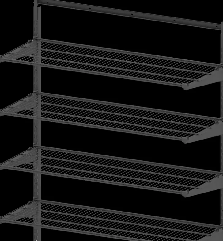 Lanka Ja Muovi Hyllyjarjestelma M900 8 Hyllya Lm 840