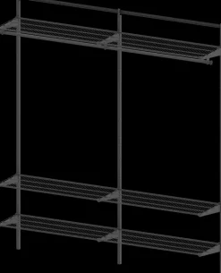 Lanka Ja Muovi Sailytysjarjestelma M1800 Lm 841