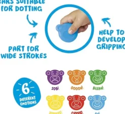 Lasten Variliitusarja 6 Kpl Carioca Tedde Baby +1 Vuotiaille