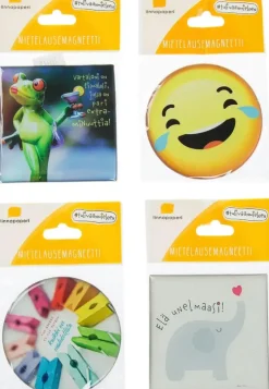 Linnapaperi Mietelausemagneetti 7,5X7,5Cm