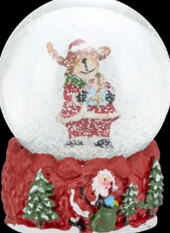 Lumisadepallo 8 Cm Punainen, Erilaisia