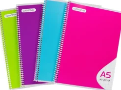 Luontevat Color Kierrevihko A5 7X7Mm Ruudutus 80 Lehtea