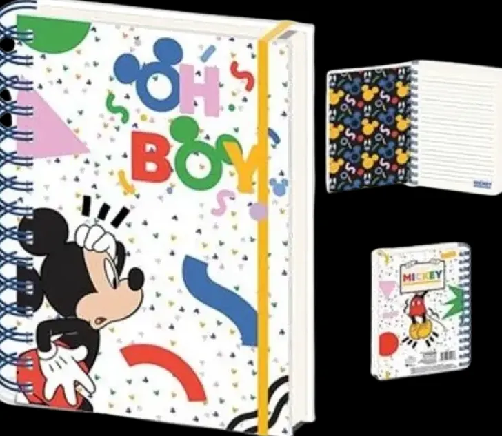 Mikki Hiiri (Totally Rad) A5 Kierrevihko