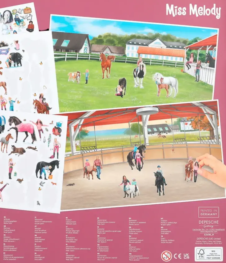 Miss Melody Stickerworld