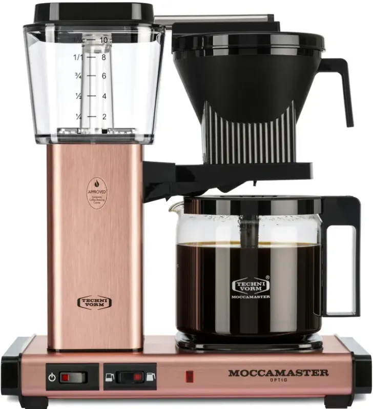 Moccamaster Optio Suodatinkahvinkeitin Rose Gold