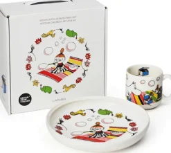 Moomin Arabia Muumi Pikku Myy Lastenastiasto 2-Osainen