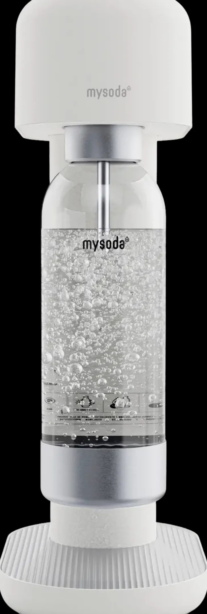 Mysoda Hiilihapotuslaite Ruby 2 White Silver