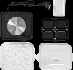 Nedis Munankeitin 8 Munan Mittakuppi Alumiini Musta