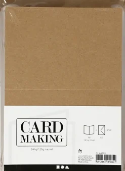 Nellen Korttipohja Ja Kirjekuoripakkaus 50Kpl