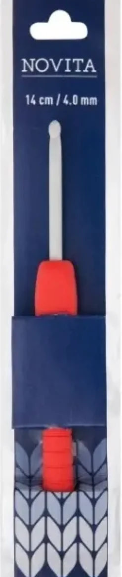 Novita Ergonominen Virkkuukoukku 14 Cm 4 Mm