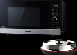 Panasonic Nn-Gd38Hssug Mikroaaltouuni 23L Invertteri- Seka Hoyrytekniikka Ja Grilli