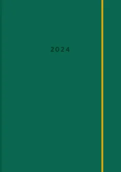 Poytakalenteri Color A5, Vihrea