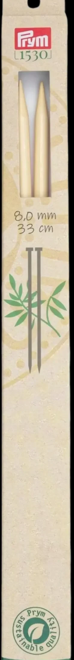 Prym Neulepuikko 8,0 33Cm Bambu