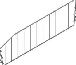 Rullakiskokorin Jakaja Lm620 Hopeanharmaa (Rullakiskokoreihin Lm 610-615)