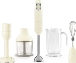 Smeg Sauvasekoitinsetti, Kermanvalkoinen