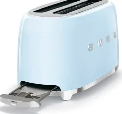 Smeg Tsf02Pbeu 4-Viipaleen Leivanpaahdin Pastellinsininen