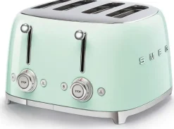 Smeg Tsf03Pgeu 4-Viipaleen Leivanpaahdin Minttu