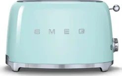 Smeg Tsf01Pgeu 2-Viipaleen Leivanpaahdin Minttu