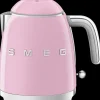 Smeg Vedenkeitin Klf05Pkeu 0,8 Litraa, Vaaleanpunainen