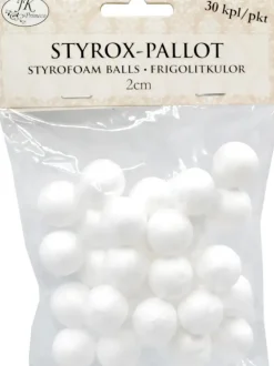 Sunlit Styrox-Pallo 2Cm