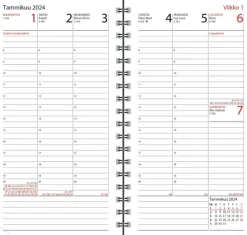 Taskukalenteri Agenda, Musta