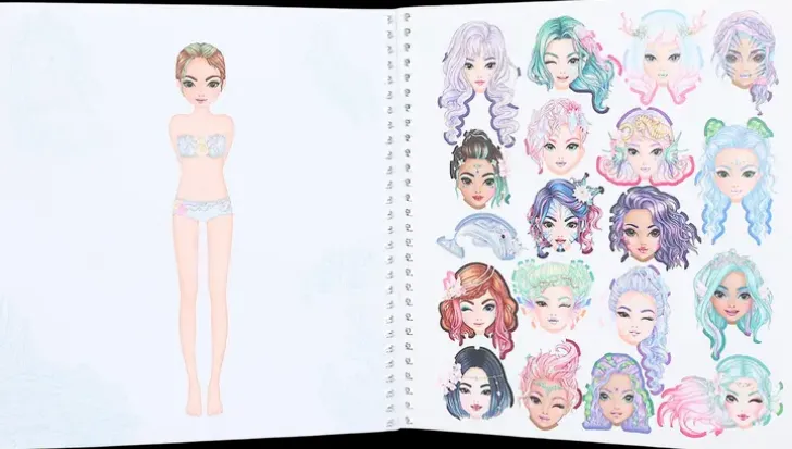 Topmodel Dress Me Up Tarrakirja Mermaid