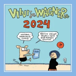 Viivi Ja Wagner Seinakalenteri 2024